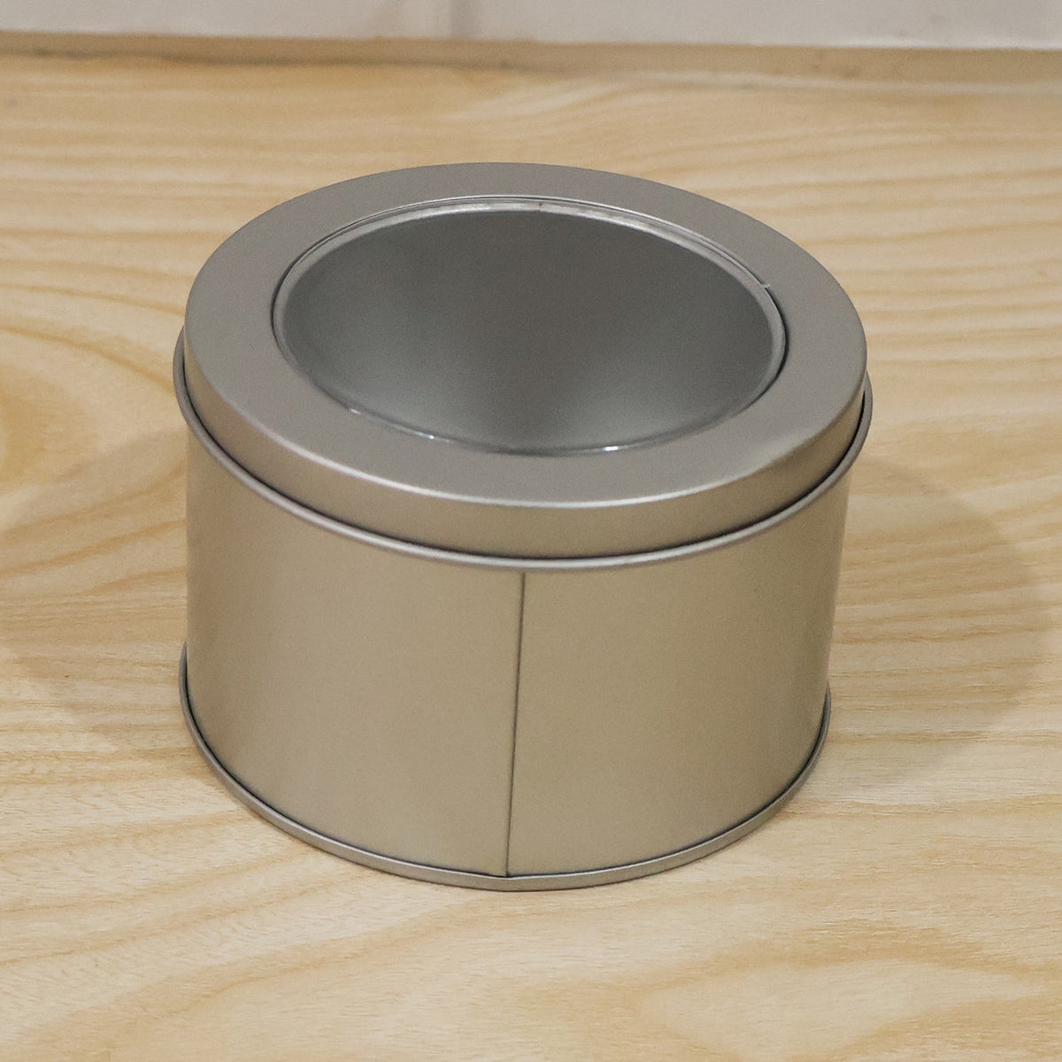 Round metal box daily use
